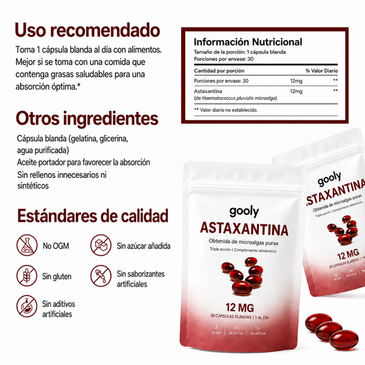 Astaxantina - 12 mg